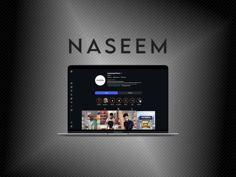 Naseem Perfumes — Social Media & Content Marketing